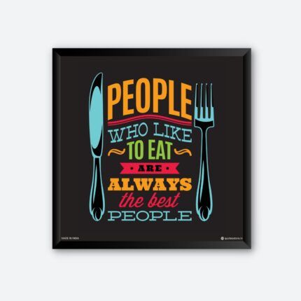 "People Who Like To Eat" Wall Posters for Restaurant