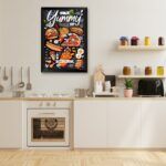 “Yummy” Framed Poster for Restaurant