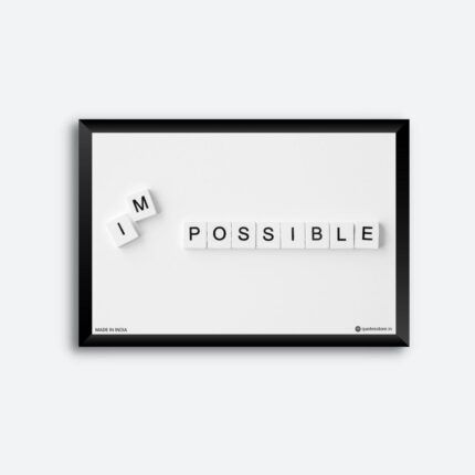 "I M Possible" Wall Poster for Students