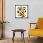 "All You Need is Love and a Dog" Poster Home Wall