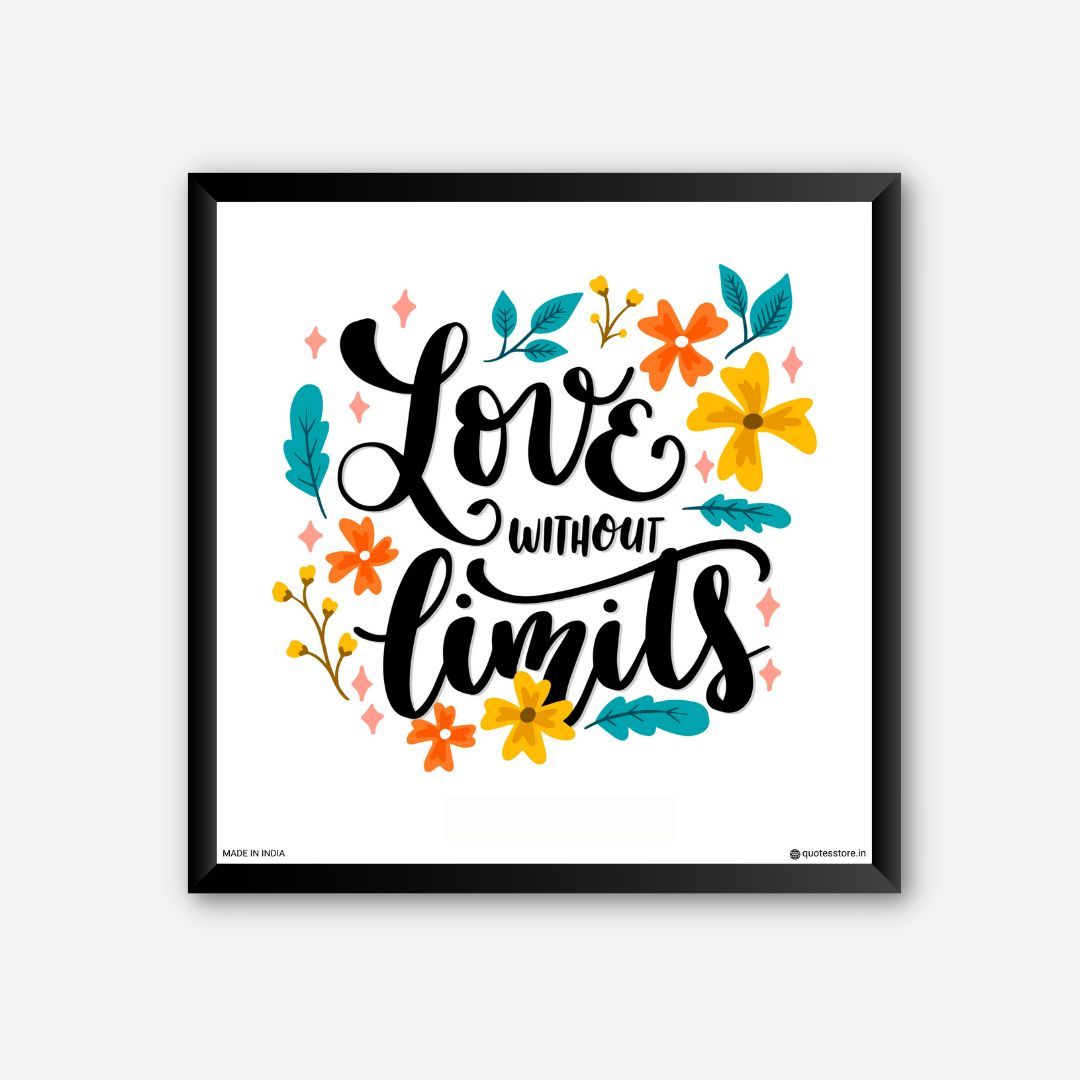 buy-love-without-limits-wall-poster-for-bedroom-quotes-store