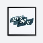 "Let's Do It" Wall Art for Health Club