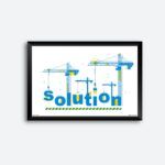 "Solution" Quotes Wall Posters for Computer Specialist