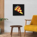 "I Love Pizza" Art for Pizzaholic