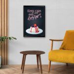 "Keep Calm And Eat Dessert" Poster for Buffet Hall