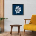 "Get Fit Or Stay Sick" Quote Art for Gym