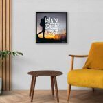 "Wanderlust" Quotes Wall Art for Adventurer