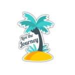 Live The Journey Sticker for Bike