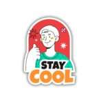 Stay Cool Stickers