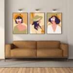 Abstract Living room Frames